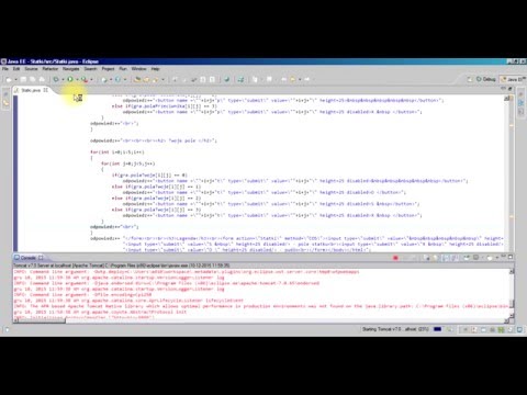 Statki - gra java servlet