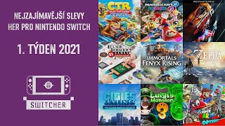 Nejzajímavější slevy her pro Nintendo SWITCH | 1. týden 2021