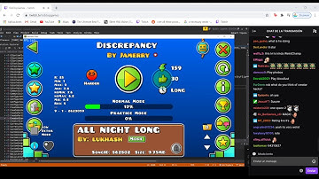 Robtop rates a level live on stream