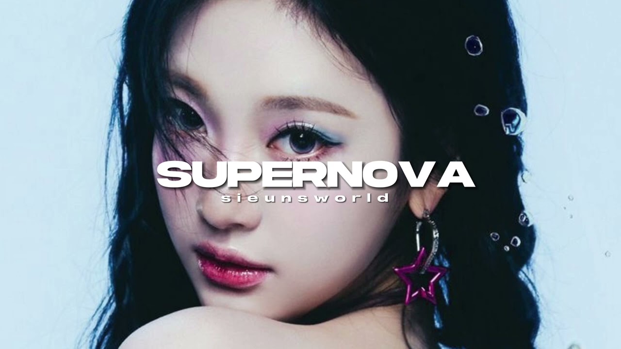 aespa - supernova (sped up)
