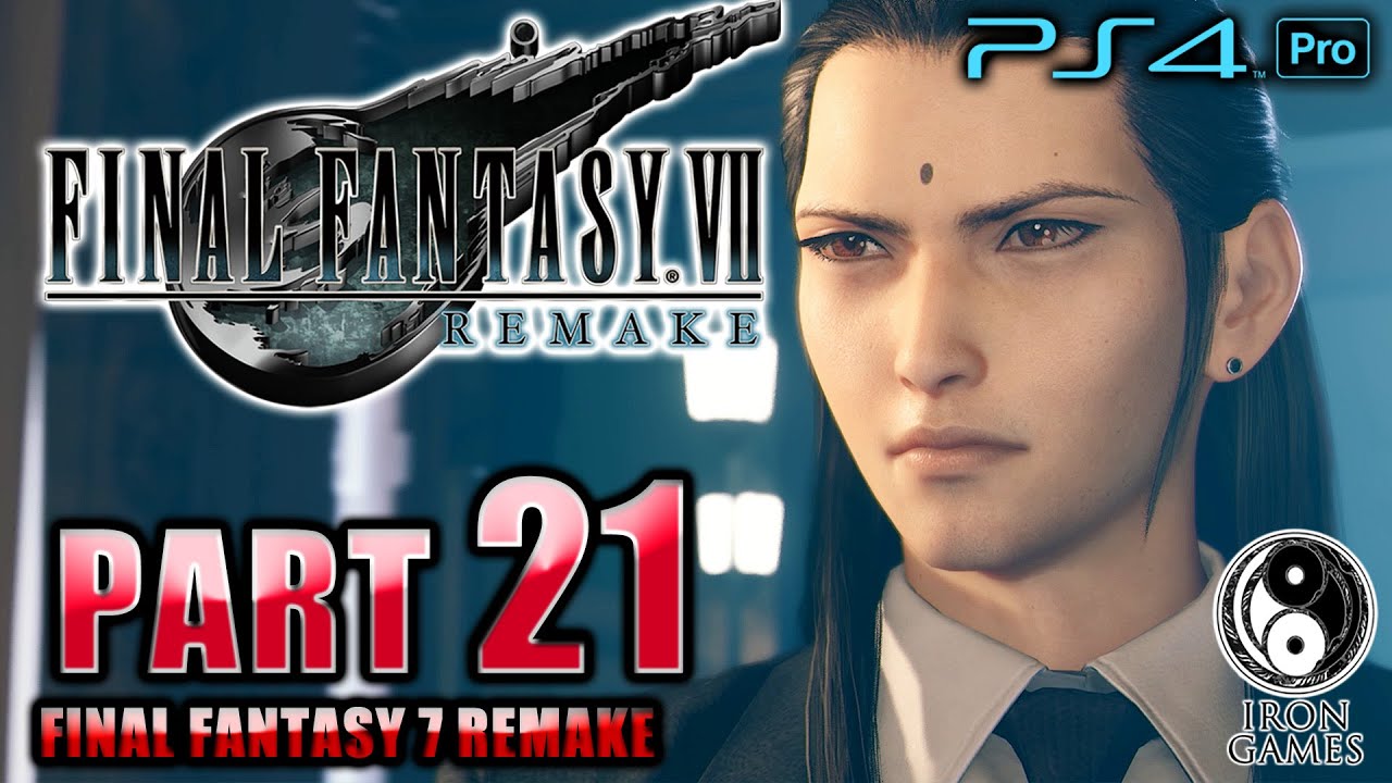 #21【ファイナルファンタジーⅦリメイク/高画質】壊滅のアバランチ！ツォンとエアリスの取引き【FF7R】