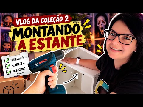 MONTANDO MEU NOVO ESPAÇO DE COLEÇÃO! 🔨 | Vlog da Coleção #2
