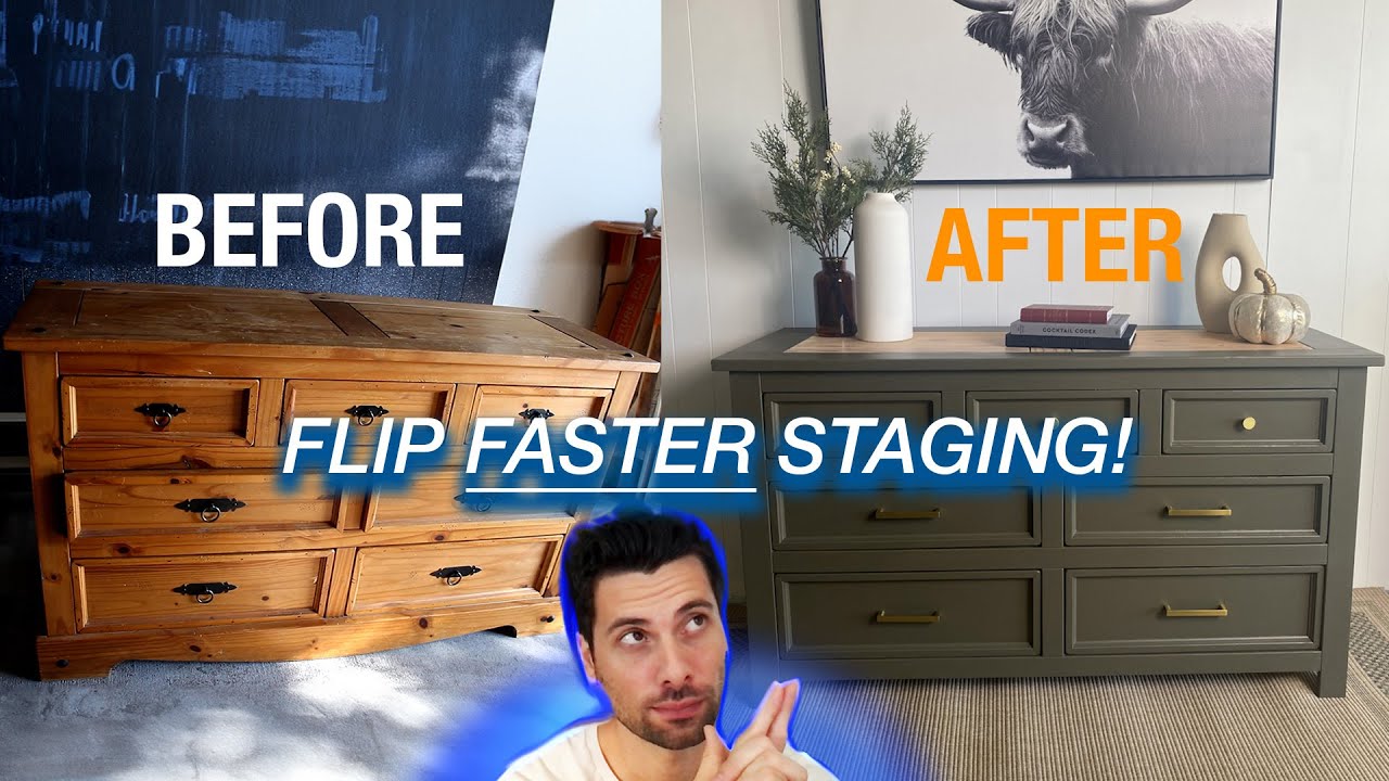 Why Staging My FURNITURE FLIPS is the Key to BIGGER PROFITS ($$$) - YouTube