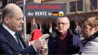 Olaf Scholz und die Null-Rente: DIESES JAHR KEINE RENTENERHÖHUNG?!😳😳😳