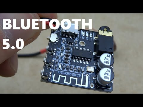 Bluetooth 5.0 стерео аудио модуль VHM-314 V2.0 со встроенной зарядкой литий-ионного аккумулятора