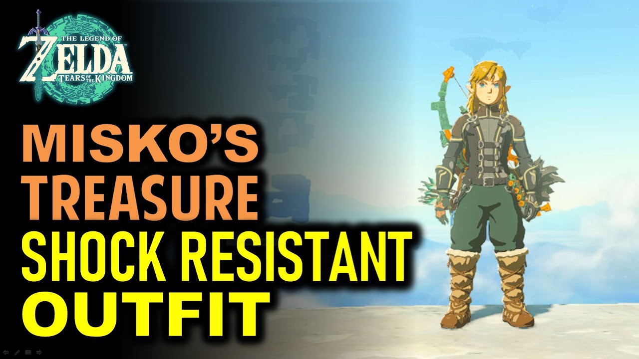 Misko's Treasure Shock Resistant Outfit Location Legend of Zelda