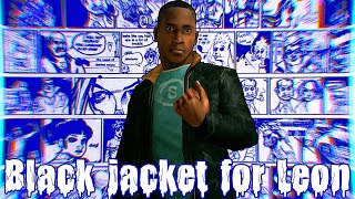 Bully AE Mod: Black jacket for Leon