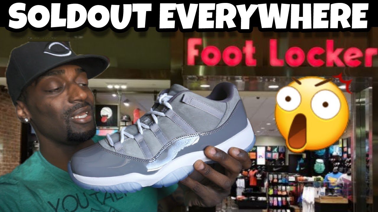 cool grey 11 low foot locker