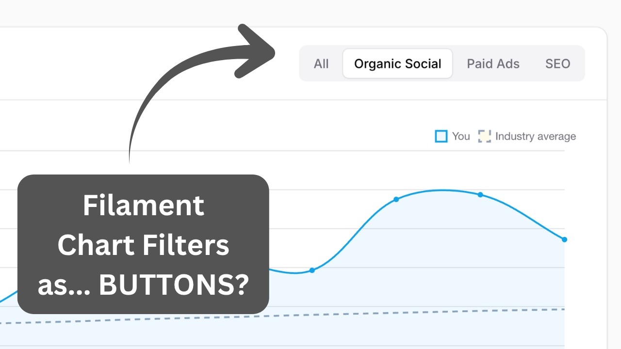 Filament Chart Widget Filters: Buttons instead of Select Dropdown - YouTube