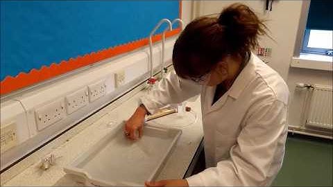 AQA Chemistry Required Practical 5: Measuring the impact of concentration on rate of reaction