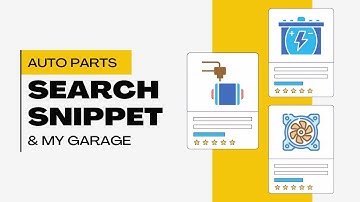 Auto Parts Search Snippet & My Garage Video Odoo