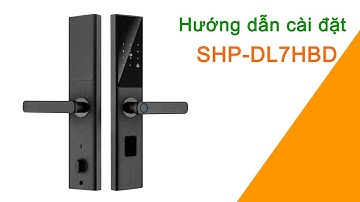 Cài Đặt Khóa Cửa Gỗ Thông Minh Wifi Tuya SHP-DL7HBD