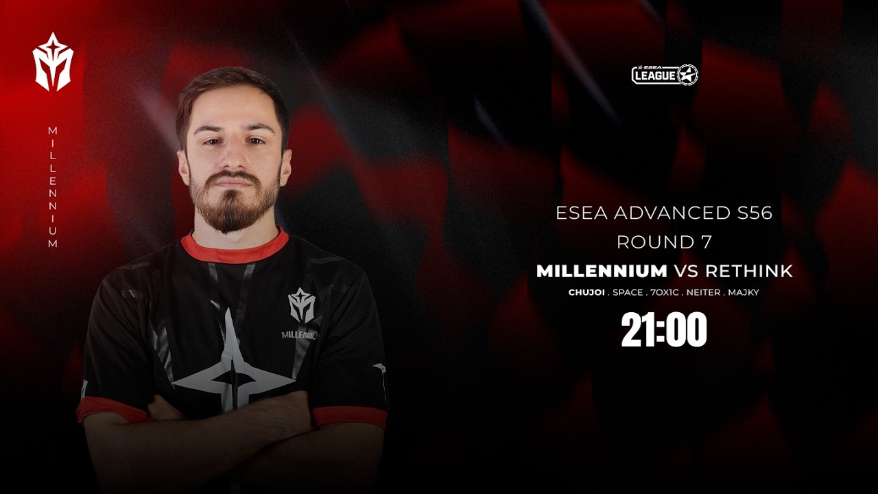 Millennium vs ReThink - ESEA League Advanced S56 ROUND #7 (BO1)