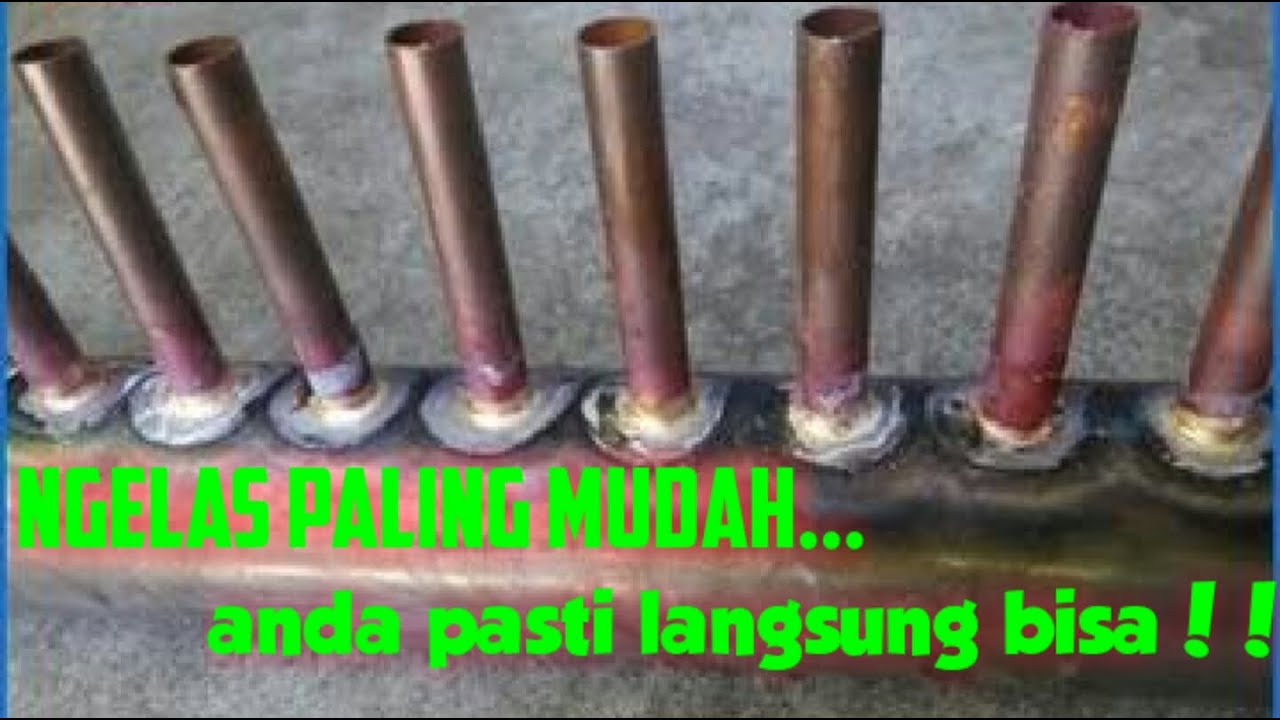Cara Las Pipa Tembaga Dengan Pipa Besi Menggunakan Boraks Youtube