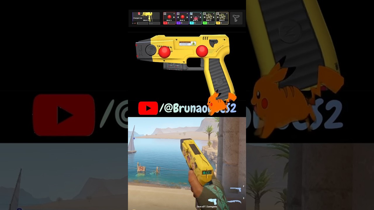 Como fazer o craft do Picachu na Zeus Amarela no CS2