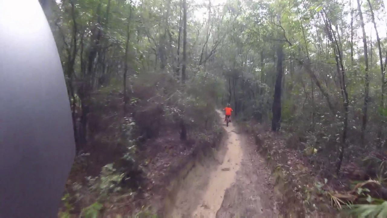 Trail riing at UWF