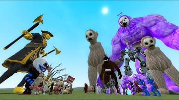 ALL Slendytubbies VS ALL DARK DECEPTION CHAPTERS 1-4 In Garry