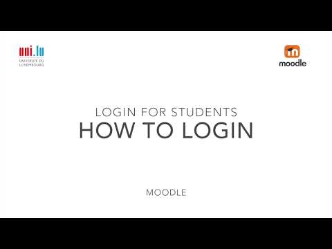 Login To Moodle (for students)