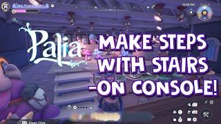Palia - How to Make Steps With Stairs on Console!