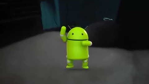 Dancing from Android robot from fx guru