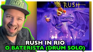 RUSH O Baterista Neil Peart Drum Solo RUSH IN RIO | REACTION