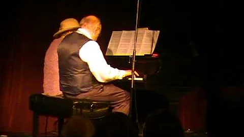 Cakewalking Through Kansas, played 4-hand piano by...