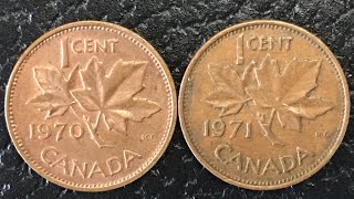 Canada 1 Cent 1970 1971 - Should you melt them down and sell the copper?