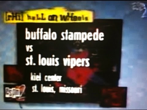 1995 RHI BUFFALO STAMPEDE @ ST LOUIS VIPERS - YouTube