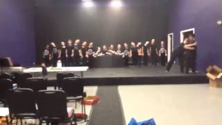 Video voorbeeld van "Happy all the time Elf Jr rehearsal"