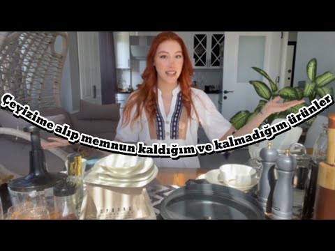 Çeyizime alıp memnun