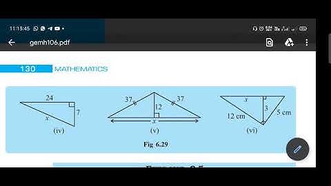 NCERT CLASS 7 |CH.6 TRY THESE PART 5 PYTHAGORAS THEOREM | MATHS SUM | SAKSHAM |The Teacher Tutorials