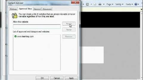 Managing Web Content: Content Advisor
