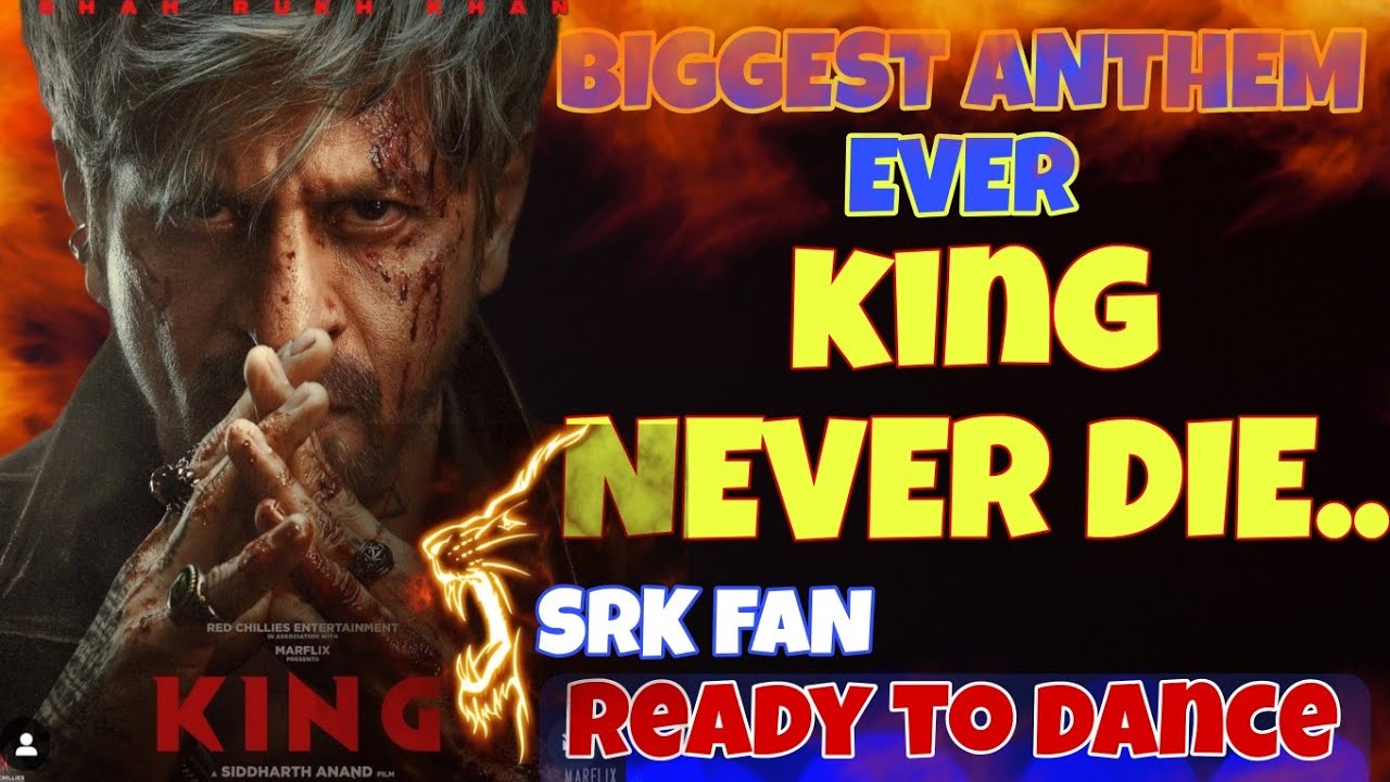 .THE KING NEVER DIES 👑 SRK Anthem | Tribute to Shah Rukh Khan 