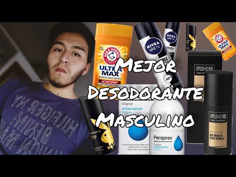 Vídeo: Desodorantes Antitranspirantes Para Hombres Y Mujeres: Los Mejores Remedios