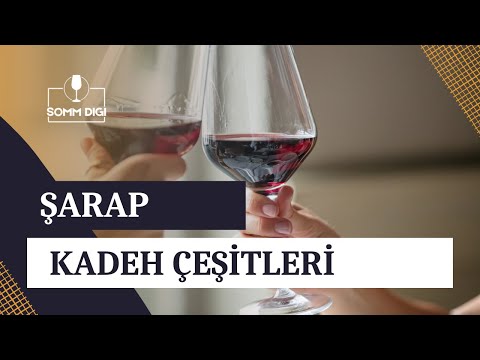 ŞARAP KADEH ÇEŞİTLERİ, Sommelier, Şarap