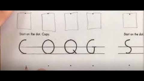 Magic “C” Letter Practice from Handwriting Without Tears (Part 2)