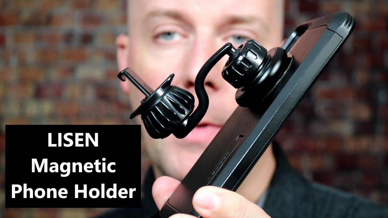 Review LISEN Phone Holder for Car, [Upgraded Clip] Car Phone