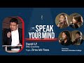 Speak your mind  david lf dc coaching