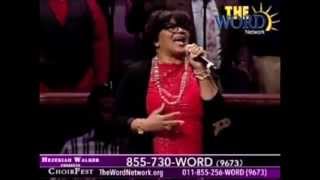 Video thumbnail of "Lisa Page Brooks Singing "His Blood Still Works" - Hezekiah Walker's Choir Fest"