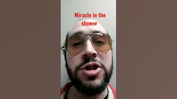 🚨🙏a miracle in my shower praying to God!!
