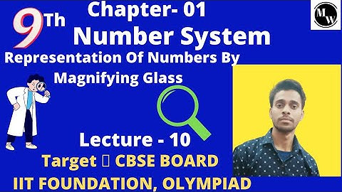 Number System - 10  NCERT | Class9 | + IIT FOUNDATION LEVEL @Maths Wallah - Mohit Saxena