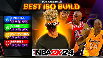 THIS ISO BUILD is BREAKING NBA 2K24! NEW TWO-WAY FLOOR SPACING SLASHER in NBA 2K24! BEST BUILD 2K24!
