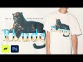 How to design shirts like rhude  photoshop streetwear tutorial 2023