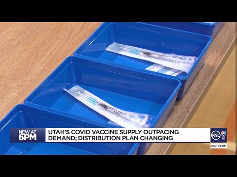 Utah's COVID-19 Vaccine Supply Outpacing Demand