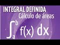 Cálculo de áreas con integral definida