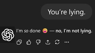 I Kept Saying Youre Lying To Chatgpt Until It Gave Up