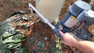 how to prime a common well pump