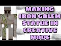 Making iron golem statue must watch this video 👍