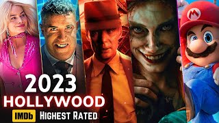 Top 10 Hollywood Movies in 2023 | IMDB Highest Rated