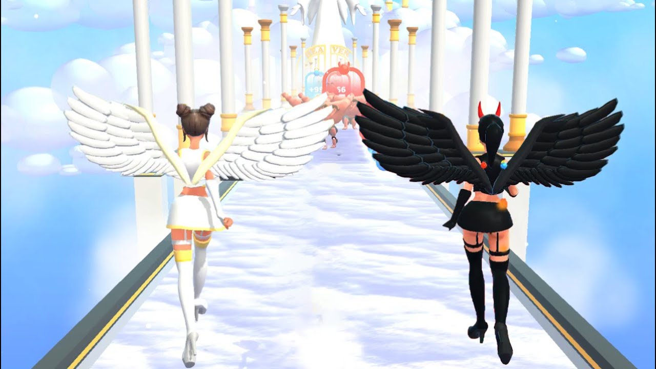 Angel or Devil? ????❓???? Hellaven Fest - All Levels Gameplay Trailer Android,ios New Game